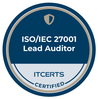 Certified ISO/IEC 27001 Lead Auditor